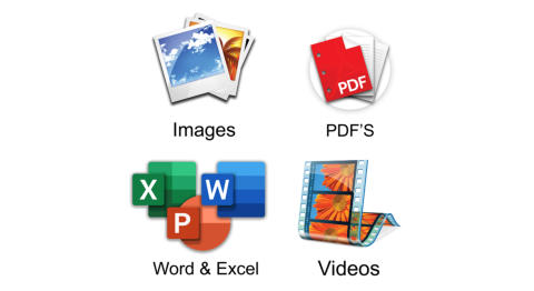 Fraud is detected in images, PDF files, Word & Excel files and videos